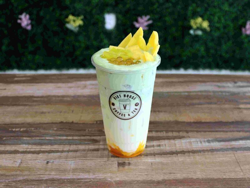 Mango Matcha Latte